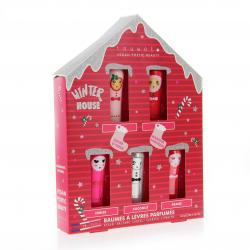 INUWET Coffret baume à lèvres 5 senteurs