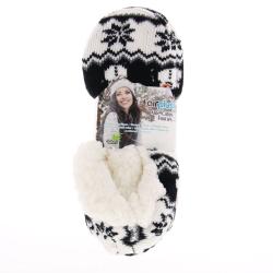 AIRPLUS Aloe Cabin footies Chaussons X1 paire motif bonhomme de neige
