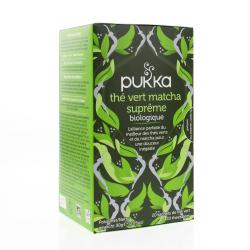 PUKKA Thé vert matcha suprême x20