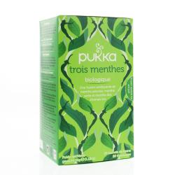 PUKKA Infusion Trois menthes x20