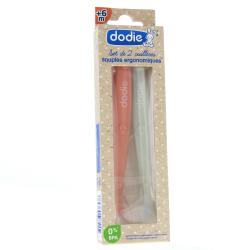 DODIE Set de 2 cuillères souples et ergonomiques
