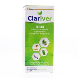 CLARIVER Solution buvable toux sèche 175ml