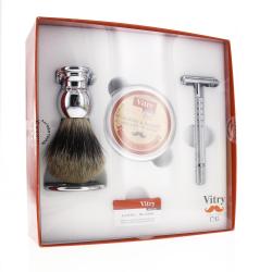 VITRY Homme Coffret de rasage traditionnel