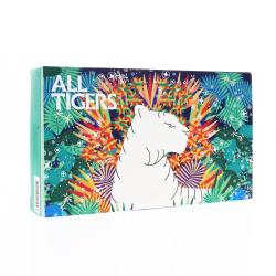 ALL TIGERS Coffret wild stars rouge à èvres et Venis à ongles couleur rouge