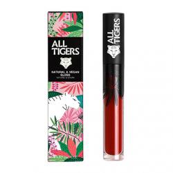 ALL TIGERS Gloss longue tenue Rouge Bordeaux n°817
