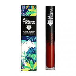 ALL TIGERS Rouge à lèvres liquide Rouge Brun n°889