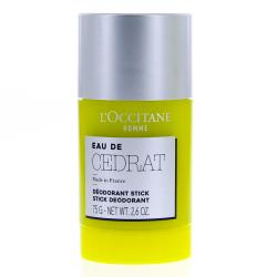 L'OCCITANE Homme Déodorant stick eau de cédrat 75g