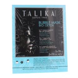 TALIKA Bubble mask bio-detox masque 25g lot de 5