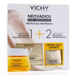 VICHY Protocole Neovadiol Post-Ménopause Crème Jour 50ml + mini crème nuit 15ml offerte
