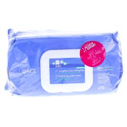 URIAGE 1ers Soins bébé - 1ère Lingettes d'eau nettoyantes lot de 2