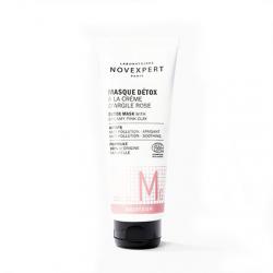 NOVEXPERT Magnésium - Masque détox à la crème d'argile rose 75ml