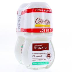 ROGE CAVAILLES Déodorant Anti odeurs dermato 48h 2*50ml