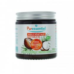 PURESSENTIEL Huile végétale coco bio 100ml