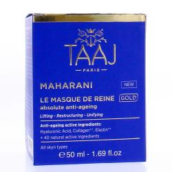 TAAJ Maharani - Masque de reine anti-âge gold absolu 50ml