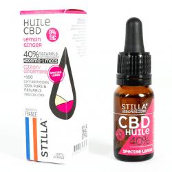 STILLA Citon gingembre - Huile de CBD 10ml 40% - 4000mg cbd