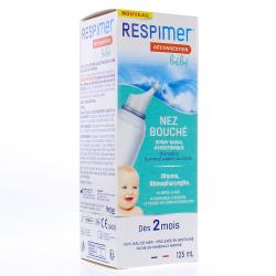 RESPIMER Décongestion bébé - Spray nasal hypertonique 125ml
