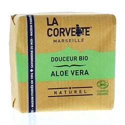 LA CORVETTE Savon pain douceur bio aloe vera 100g