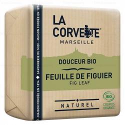 LA CORVETTE Savon pain douceur bio feuille de figuier 100g