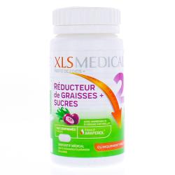 XLS MEDICAL Réducteur de graisses et sucres 120 comprimés