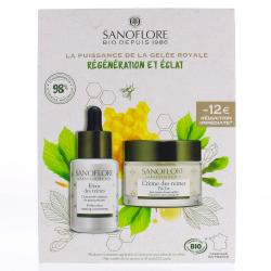 SANOFLORE Reines - Coffret régénération et éclat bio